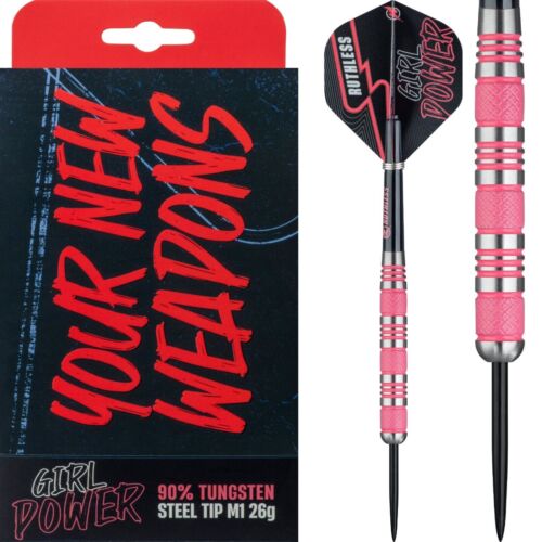 Ruthless – Girl Power 23g Darts – 90% Tungsten